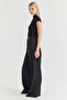 Women's Belt Detailed Wide Leg Trousers - 3