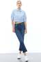 Women's Half Sleeve Poplin Crop Shirt - 7