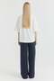 Women's Elastic Waist Front-Seam Sweat Bottoms - 5