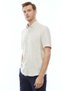 MEN'S SHORT-SLEEVE LOOSE SLIM SHIRT KSD4543 - 3