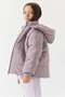 Girl's Hooded Puffer Coat - 3