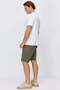 Men's Elastic Waist Pocketed Shorts - 4