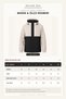 Men's Stone - Black, Contrast Dual Color, Hooded, Water and Wind Resistant Raincoat/Windbreaker - 7