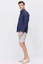 Men's Jogger Shorts with Half Elastic Waist - 2