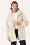 Women's Short Fur Coat - 2