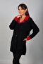 Women's Long Plus Size Cardigan with Front Pockets - 3