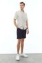 MEN'S SHORT-SLEEVE LOOSE SLIM SHIRT KSD4543 - 6
