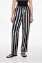 Women's Striped Pants - 6