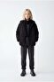 Girl's quilted patterned coat - 7