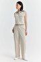 Women's Parachute Fabric Pants with Pockets - 7