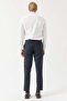 Classic slim fit fabric trousers - 4