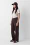 Women's Pleated Wide Leg Trousers - 4