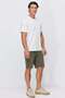 Men's Elastic Waist Pocketed Shorts - 6