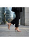 Valley ethnic pattern glittery stiletto heel thong sandals - 7
