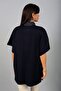 Women's Collared and Pocketed Hooded Poncho with Buttons on the Sides and Zipper on the Front - 4