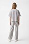 Girls' Elastic Waist Wide Leg Pants - 4