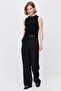Women's Tie-Waist Pocketed Trousers