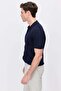 Men's Detailed Buttoned Knitwear Polo Collar T-Shirt - 3