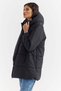 Women's Hooded Puffer Coat - 4