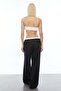 Waist Detailed Linen Trousers - 6
