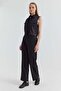 Women's Parachute Fabric Pants with Pockets - 6