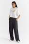 Women's Elastic Waist Wide Leg Pants - 3