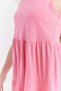 Girl's Basic Drawstring Dress - 8