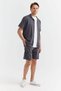 Men's Tie-Waist Textured Shorts - 4