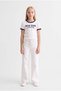 Girl's Text Printed T-Shirt - 4
