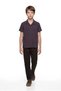 Boy's Textured Short Sleeve Shirt - 2