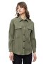 Women's Textured Shirt with Pockets - 2