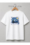 Tunalya Energetic and Fresh, Specially Designed for Summer Days, Premium Printed Unisex Cotton T-Shirt