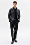 Men's Leather Coat - 6