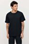 Men's Crew Neck Textured Oversize T-Shirt - 3