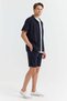 Men's Tie-Waist Textured Shorts - 6