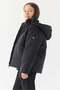 Girl's Hooded Puffer Coat - 3