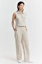 Women's Parachute Fabric Pants with Pockets - 2
