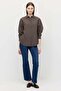 Women's Slim C Striped Wide Cut Shirt - 5