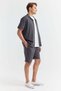 Men's Tie-Waist Textured Shorts - 2