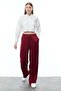 Satin Trousers with Elastic Waist - 2