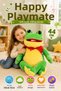 Frog plush toy 44cm sitting model soft textured cute children's room toy and playmate - 8