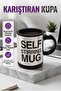 Self Stirring Thermos Mug Double Layer Hot Drink Cup