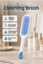 Self-Cleaning Hair Comb – Push-Release Mechanism, Anti-Static, and Portable