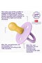 Rubber Pacifier 0-6 Months Violet Sky Price Is for One Piece