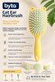Cat Ear Hair Brush – Flexible Tip Detangler, Ergonomic Comb with Scalp Massage Effect