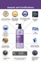 Perfume Effective Nourishing and Moisturizing Body Wash Gel Rich Perfume Body Wash 500ml (White - 4