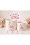 2-Piece Children's Room Toy Basket Decorative Organizer Storage Basket with Figures 18X18 - 16X16 cm