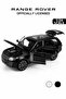 1:18 Range Rover 50. Year Special Series Diecast Metal Model Car Black Licensed