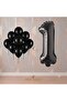 Best 1 Year Old Black Themed Birthday Party Set