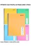 A5 Checkered 60 Sheets Small Size Notebook 5 Pieces